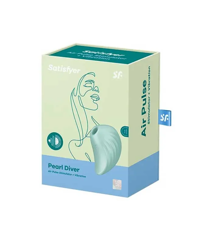 вакуумный массажер satisfyer pearl diver mint 037233sa в Краснодаре