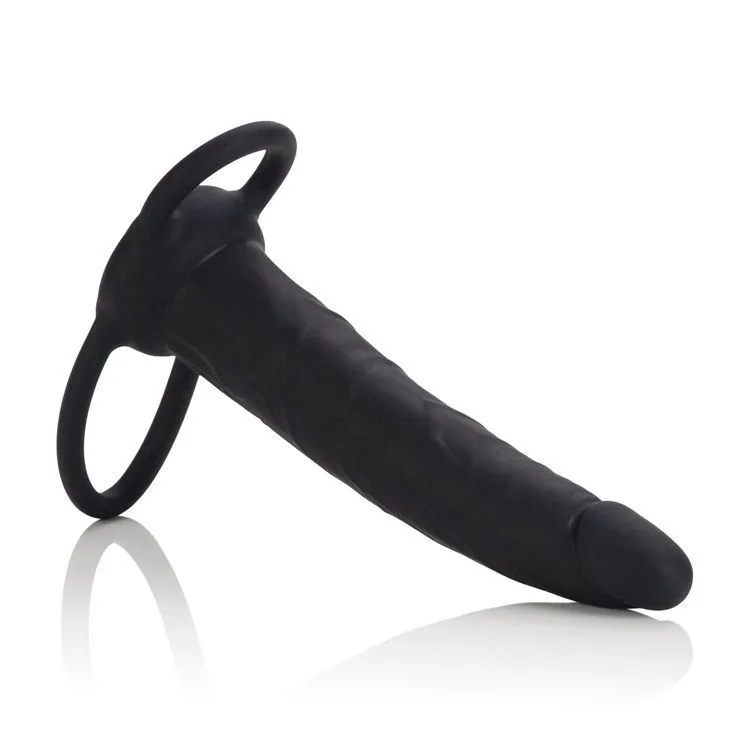 насадка анальная california exotic novelties silicone double rider, чёрная в Краснодаре