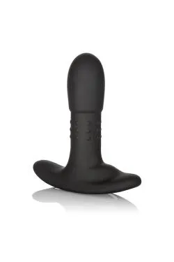 Перезарежаемый силиконовый анальный стимулятор Beaded Probe с функцией "ротации"