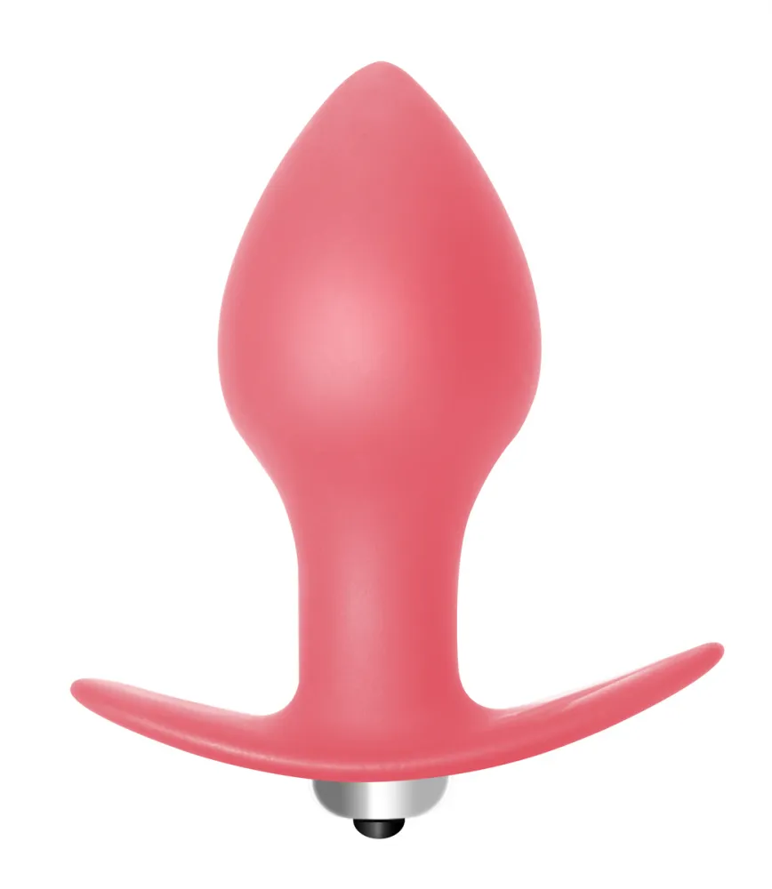 анальная пробка с вибрацией bulb anal plug pink (батарейки ааа) 5006-01lola в Краснодаре