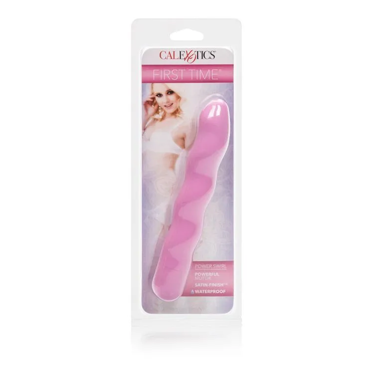 вибратор california exotic novelties first time power swirls, розовый в Краснодаре