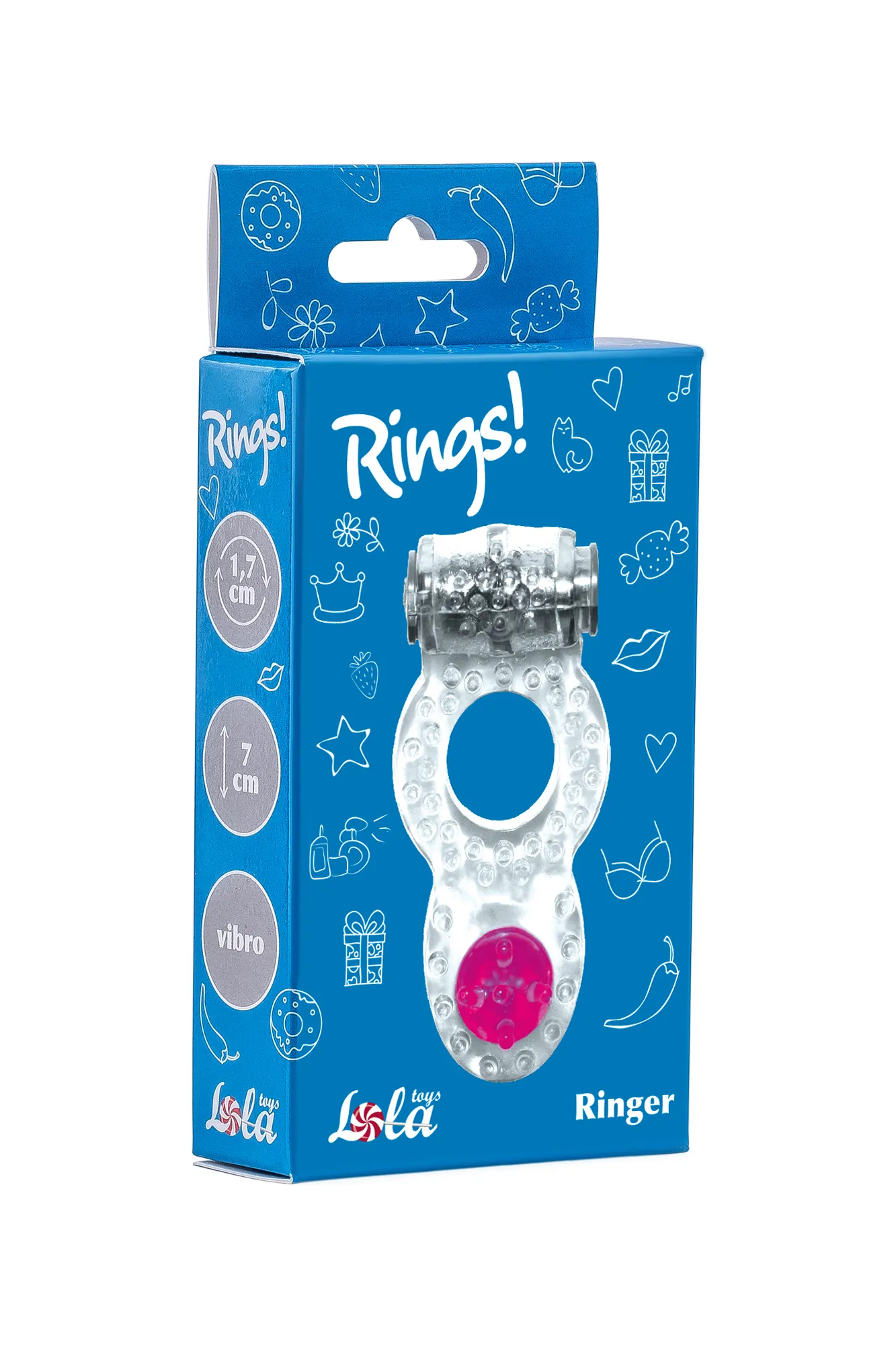эрекционное кольцо rings ringer white 0114-70lola в Краснодаре