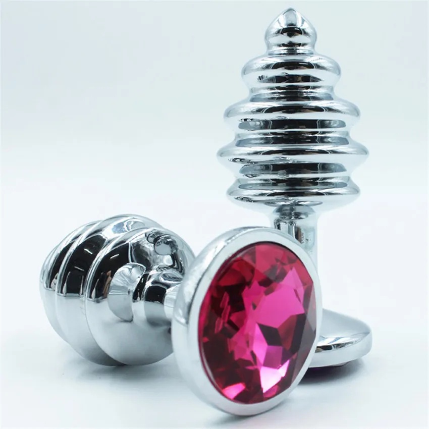 анальная пробка фигурная с красным стразом 7,3 х 2,9 см 47148-mm в Краснодаре