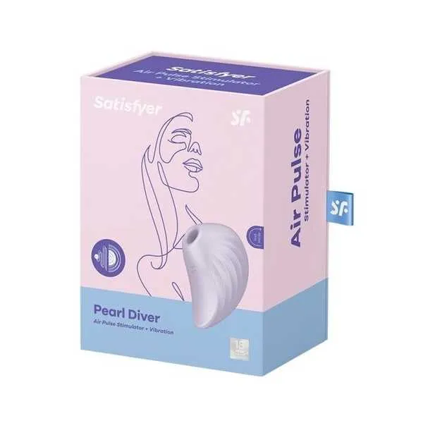 вакуумный массажер satisfyer pearl diver violet 037240sa в Краснодаре
