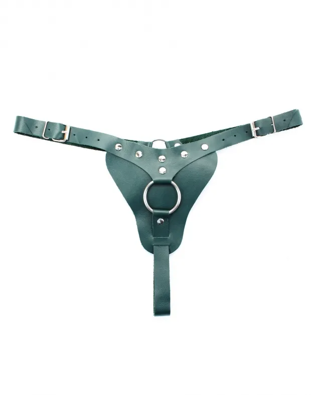 трусики с кольцом для страпона lady's arsenal изумруд 67015ars в Краснодаре