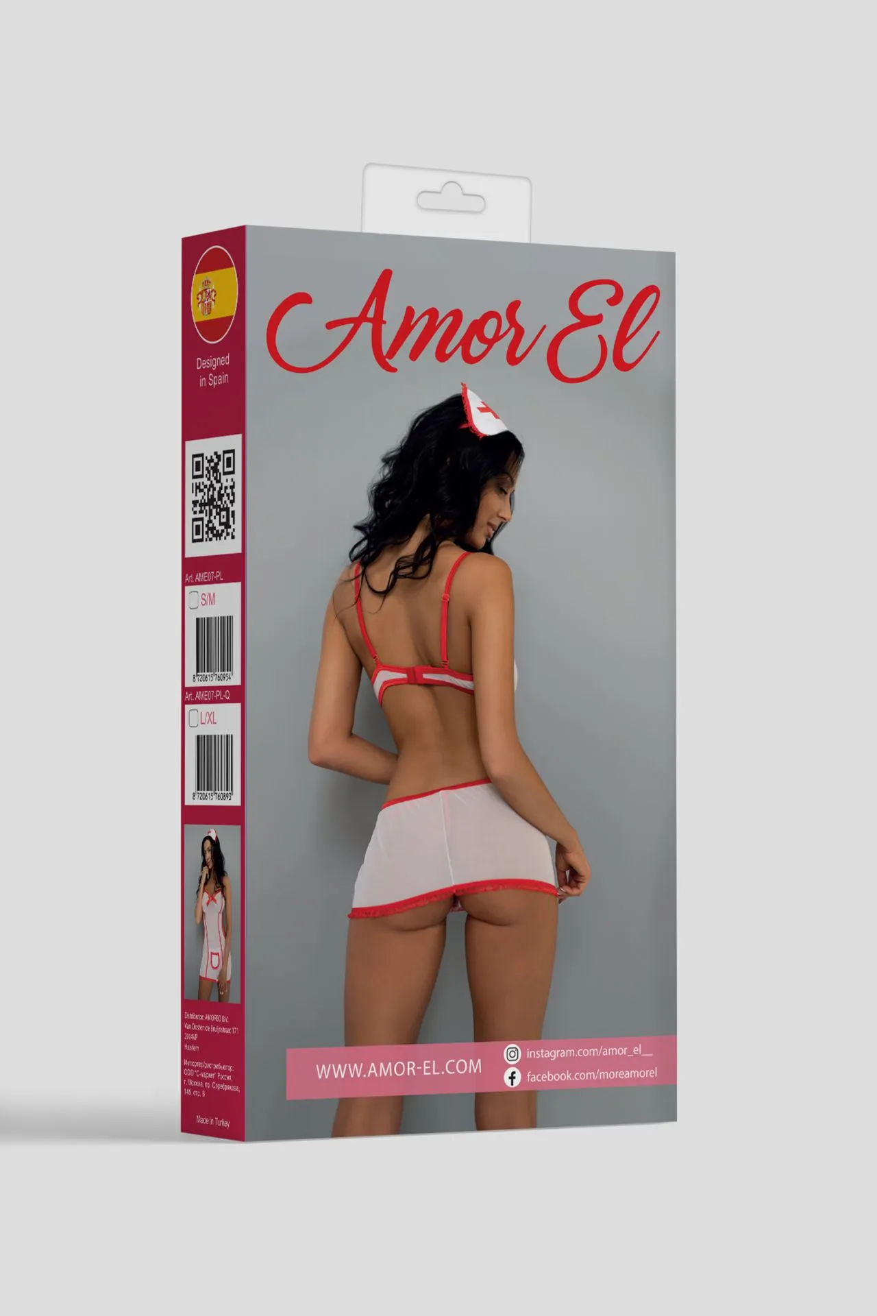 Эротическое эротический игровой костюм "сексуальная медсестричка" s-m в Краснодаре