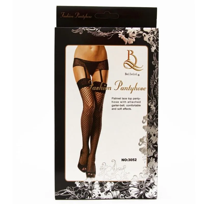 Эротическое чулки в крупную сетку с ажурной резинкой в Краснодаре