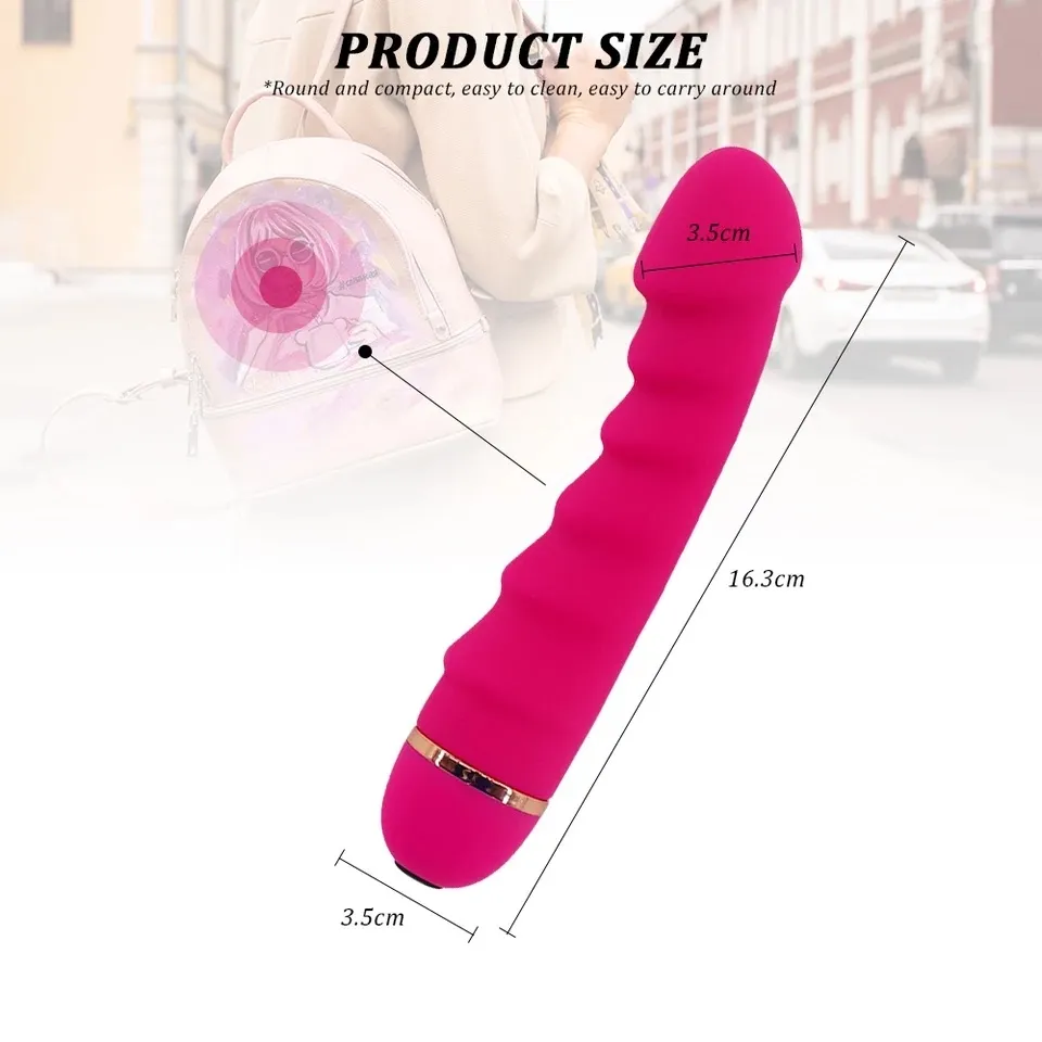 вибратор силиконовый розовый 18х3,5, 20 скоростей вибрации 47522-mm в Краснодаре