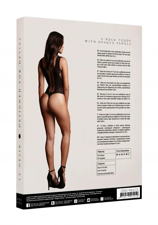 Эротическое боди contrast fence net teddy - o/s в Краснодаре