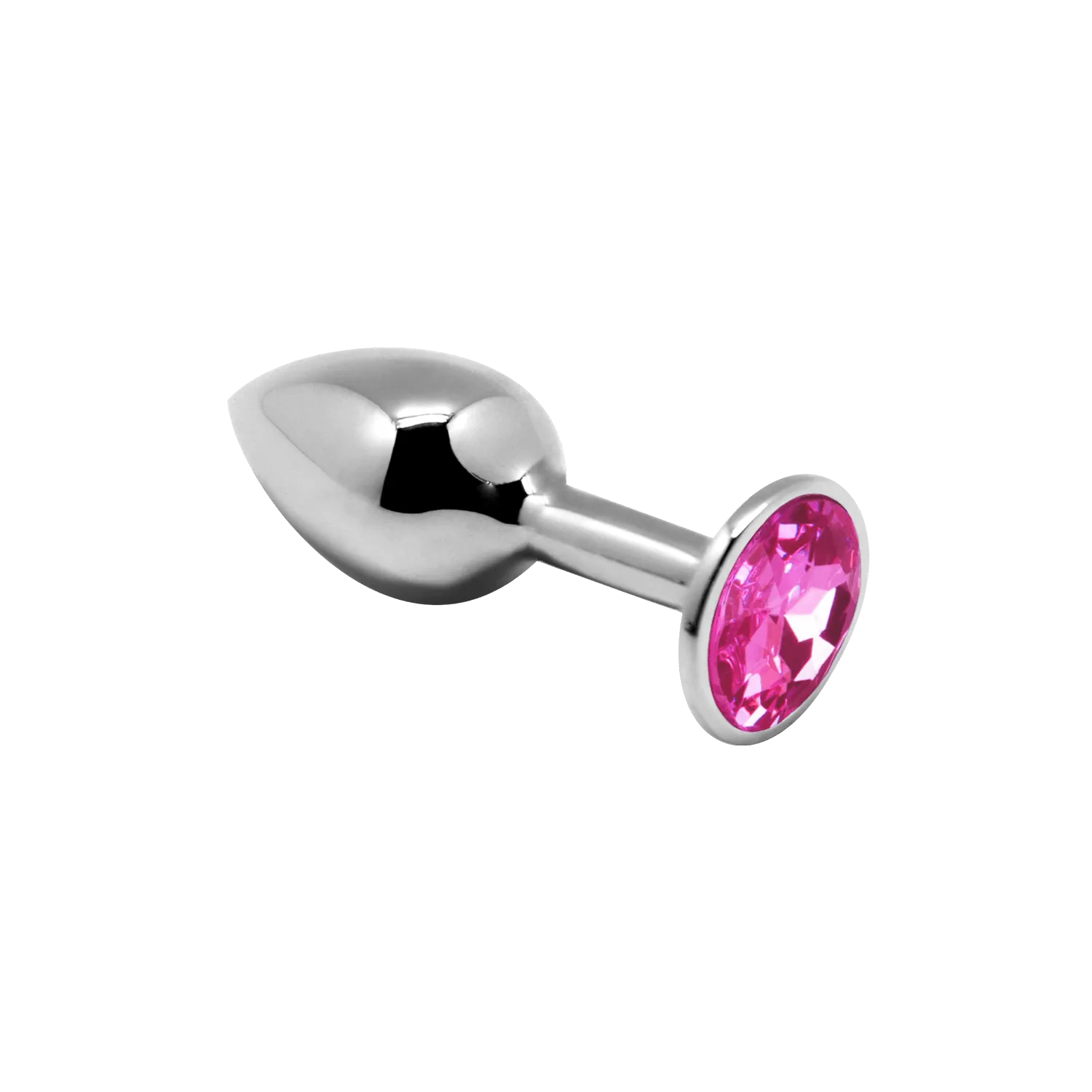 анальная пробка mini metal butt plug anal pleasure pink s 70091al в Краснодаре