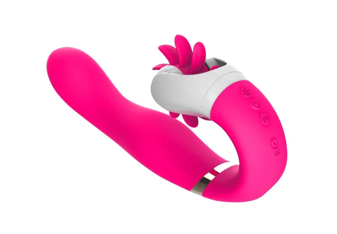 вибратор ohh super tongue, розовый в Краснодаре