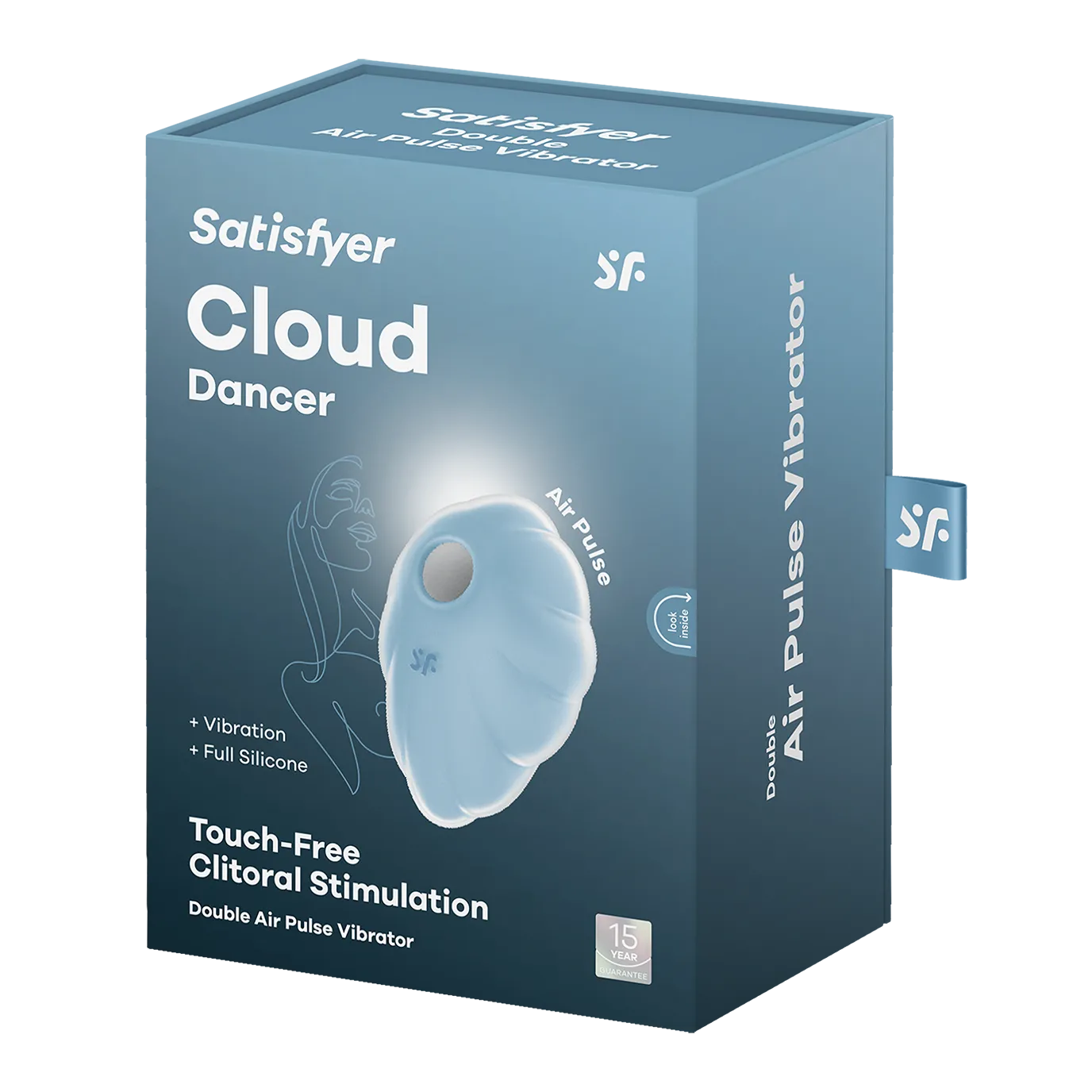 вакуумный массажер satisfyer cloud dancer light blue 049700sa в Краснодаре