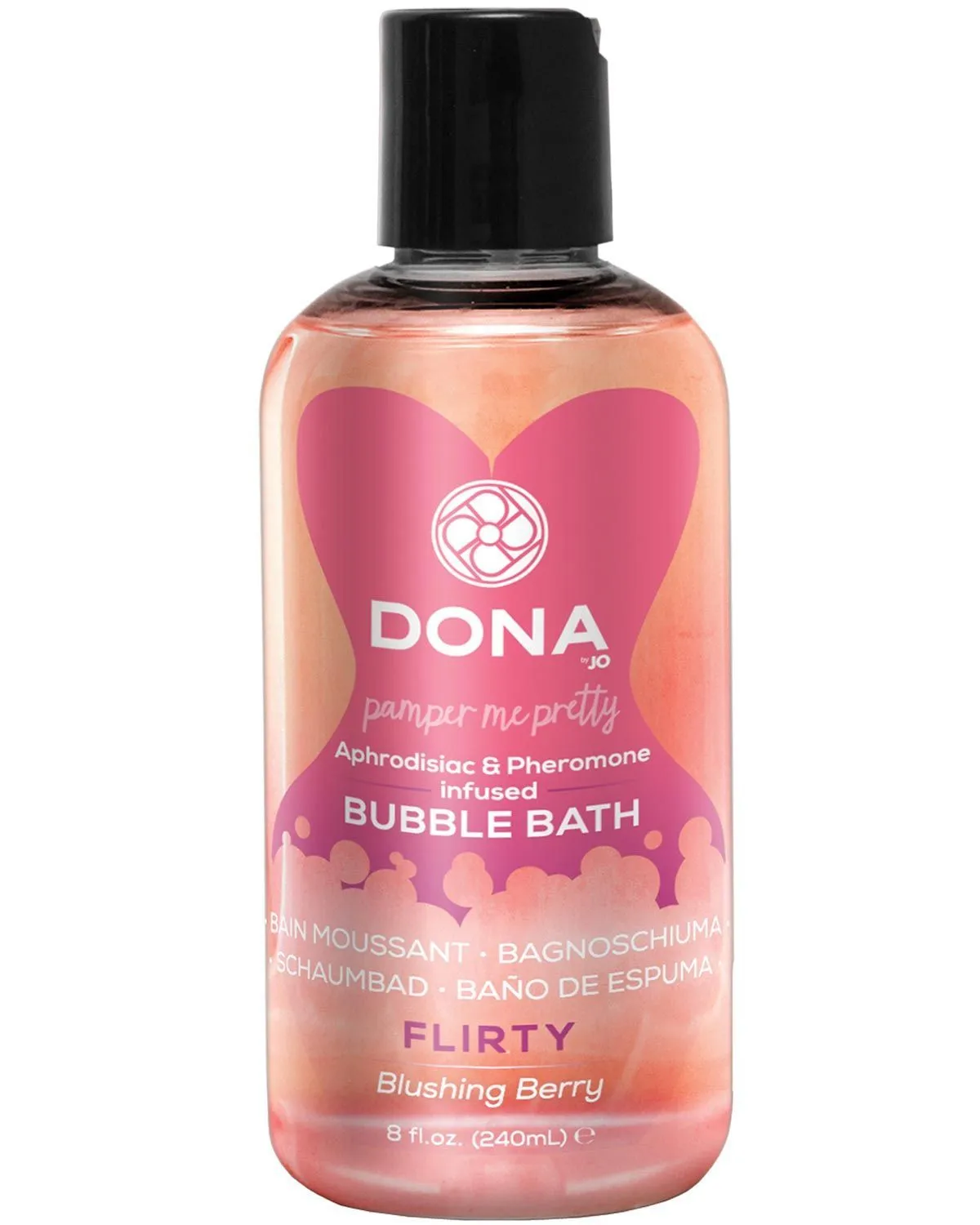 Пена для ванн System Jo DONA Flirty Aroma Blushing Berry, 240 мл