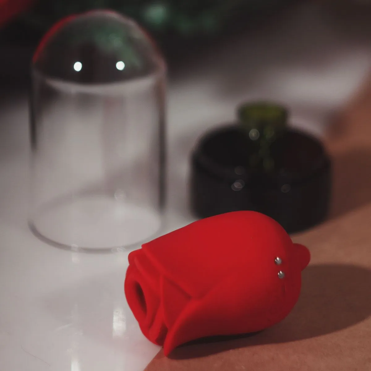 вибромассажер роза, красный в Краснодаре