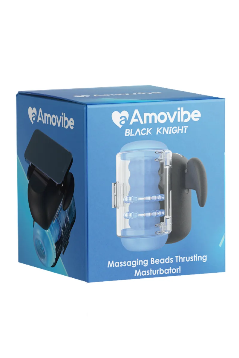 инновационный робот-мастурбатор black knight с массажем бусинами в Краснодаре