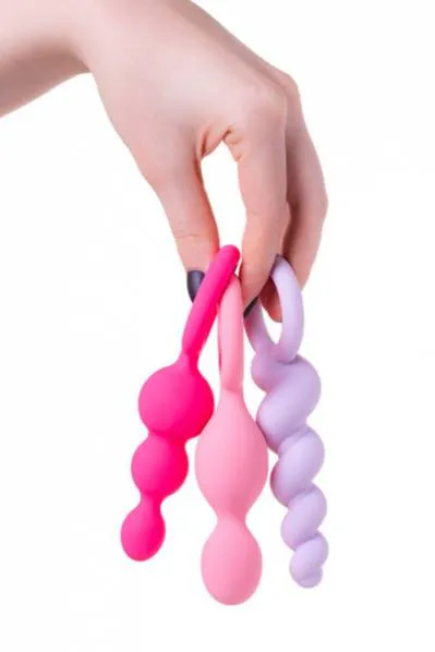 комплект анальных стимуляторов satisfyer colored 016594sa в Краснодаре