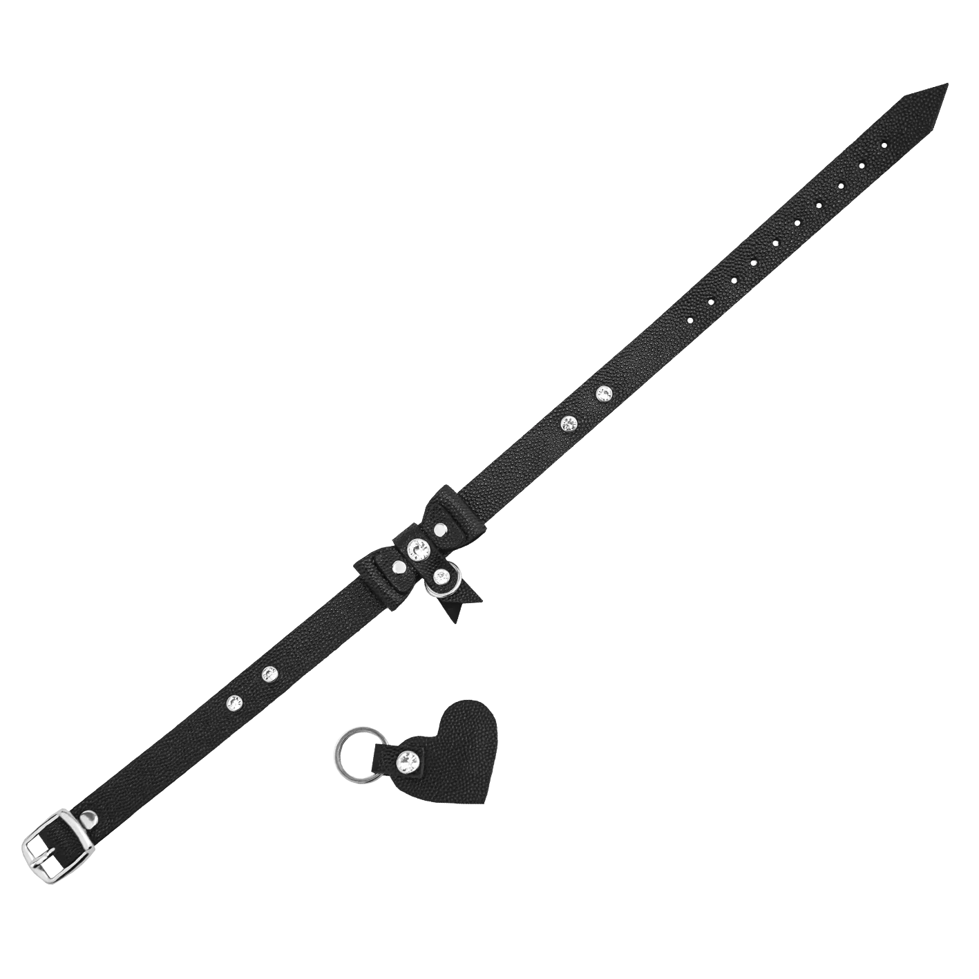 чокер бабочка со стразами, чёрный в Краснодаре