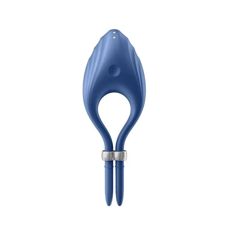 эрекционное кольцо (лассо) duelist с вибрацией (тёмно-синий) в Краснодаре