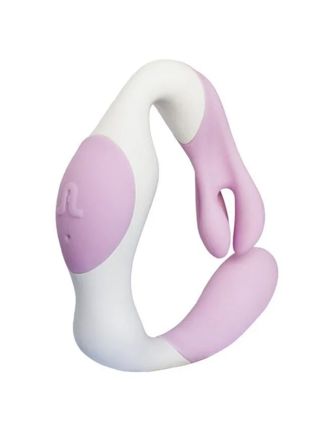 вибратор adrien lastic o venus, розово-белый в Краснодаре