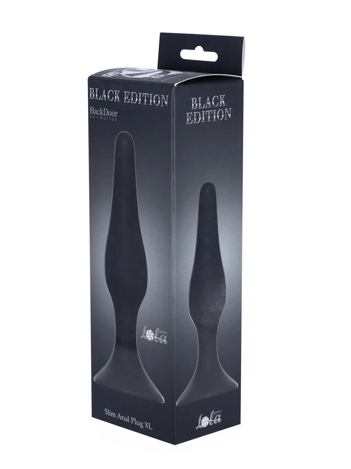 анальная пробка slim anal plug xl black 4204-01lola в Краснодаре