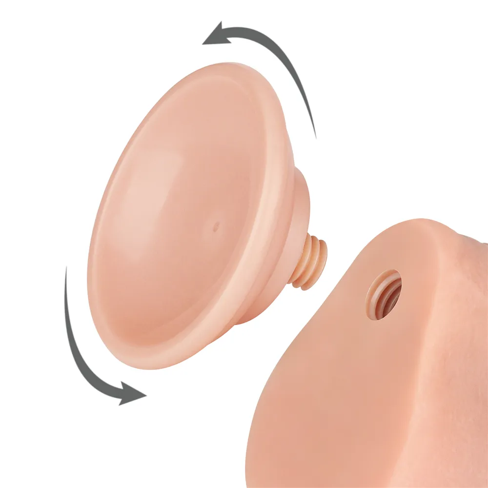 фаллоимитатор lovetoy с двигающейся кожей на присоске,12,5см в Краснодаре