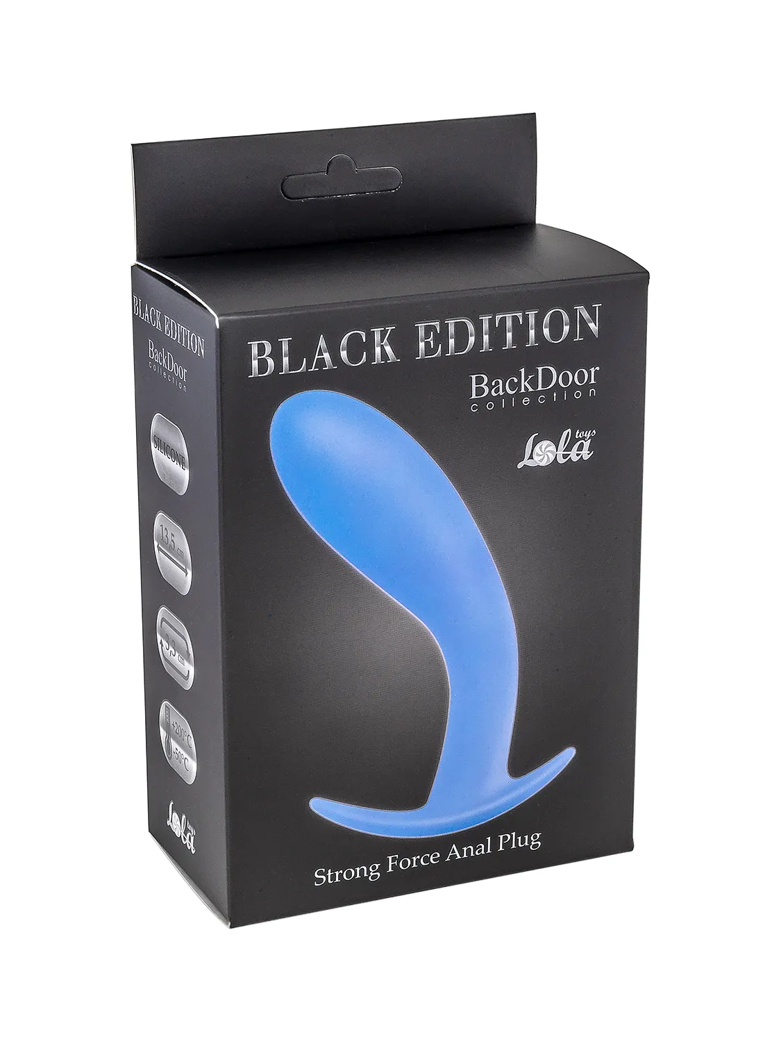 анальная пробка strong force anal plug blue 4215-03lola в Краснодаре