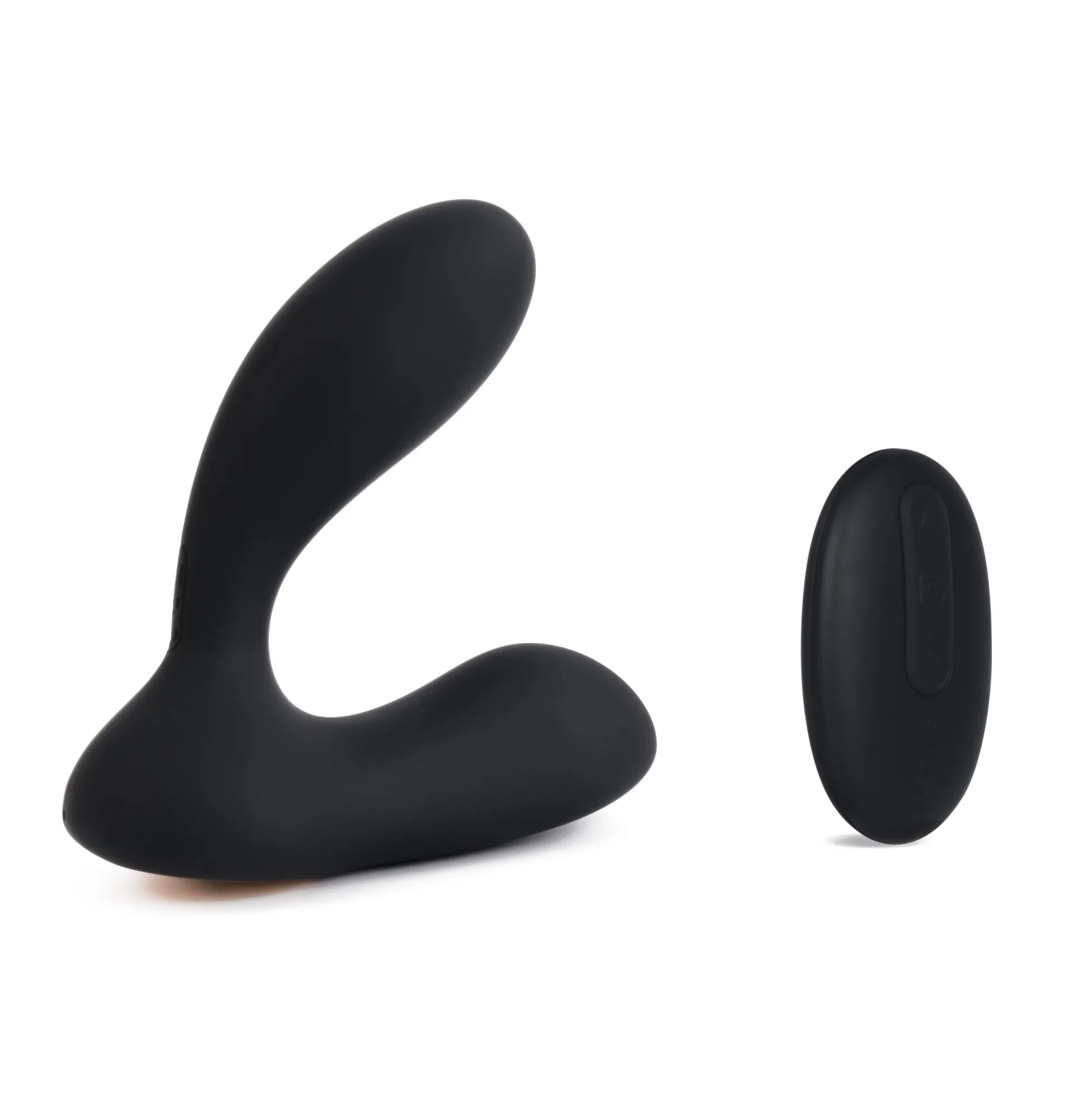 Вибромассажер простаты Vick Black с пультом управления