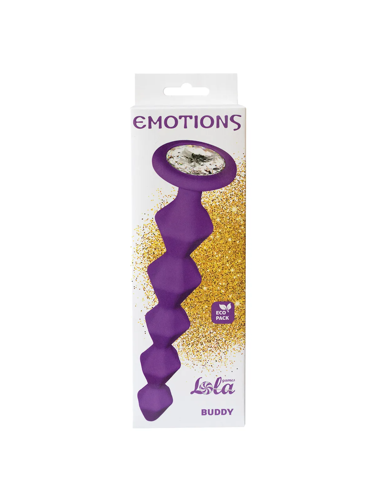 анальная цепочка с кристаллом emotions buddy purple 1400-03lola в Краснодаре