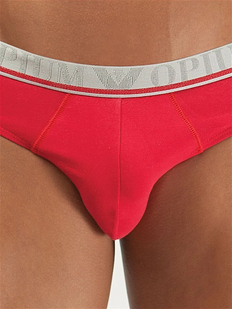 Эротическое трусы мужские брифы opium r84, красные в Краснодаре