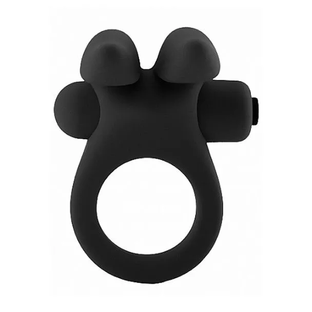 виброкольцо bunny cockring, чёрное в Краснодаре