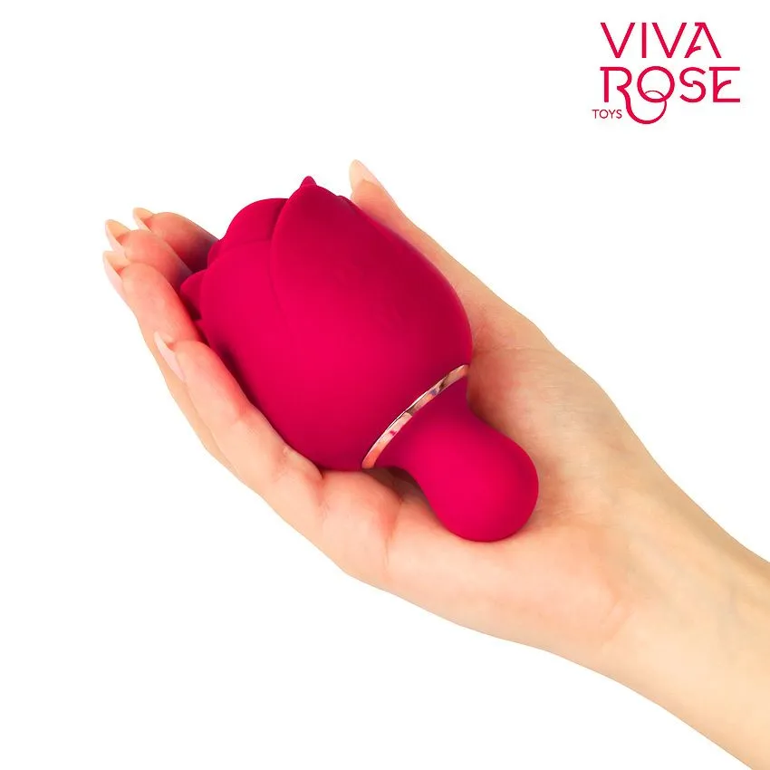 вибромассажер viva rose, розовый в Краснодаре