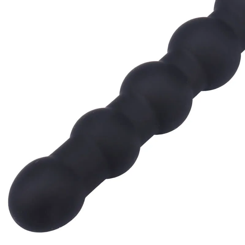 насадка на член lovetoy vibrating rock double cock, чёрная в Краснодаре