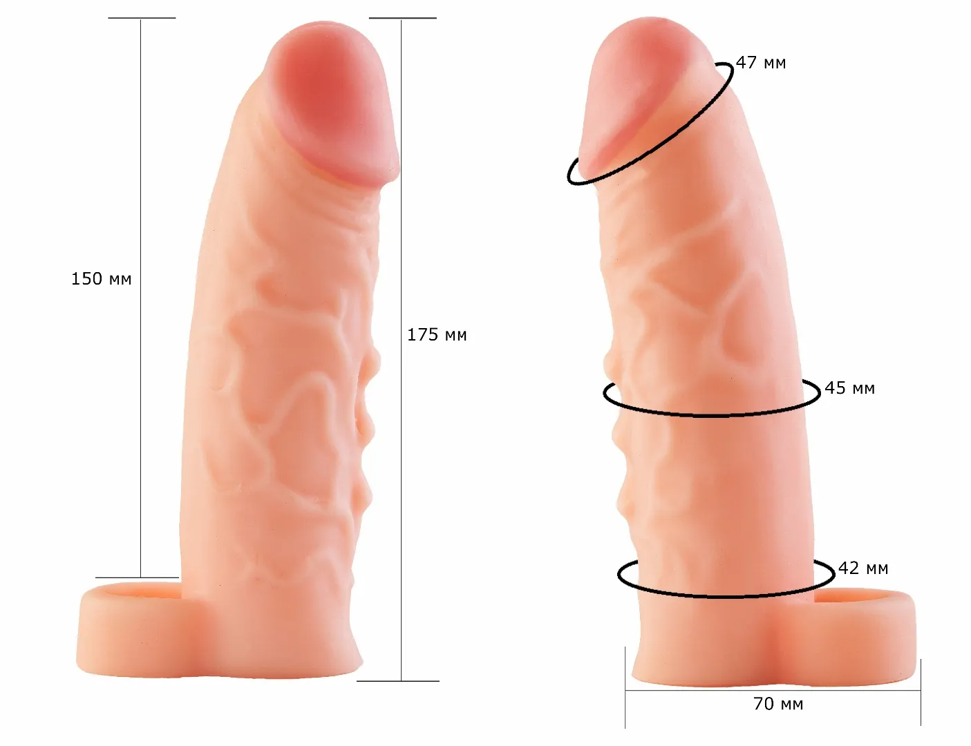 фаллоудлинитель с кольцом cock next 692303ru в Краснодаре