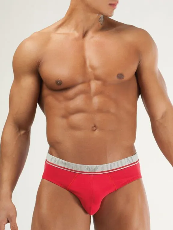 Эротическое трусы мужские брифы opium r84, красные в Краснодаре