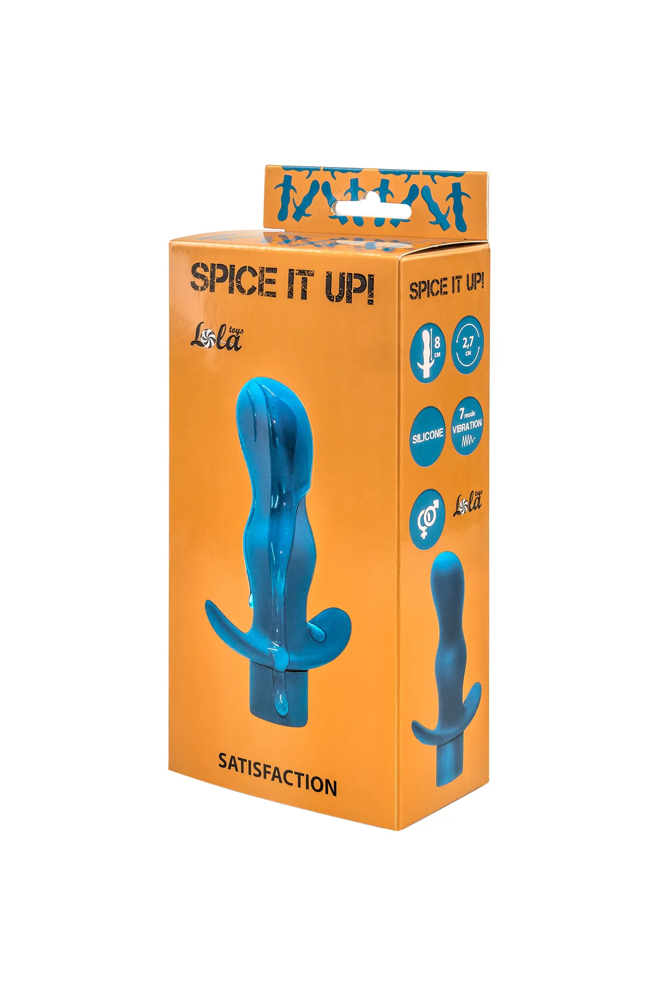 анальная пробка с вибрацией spice it up satisfaction aquamarine 8002-03lola в Краснодаре