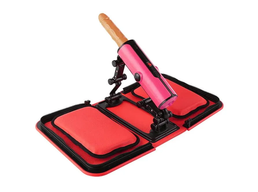 секс-машина в сумке pinkrabbit 310-x5, красная в Краснодаре