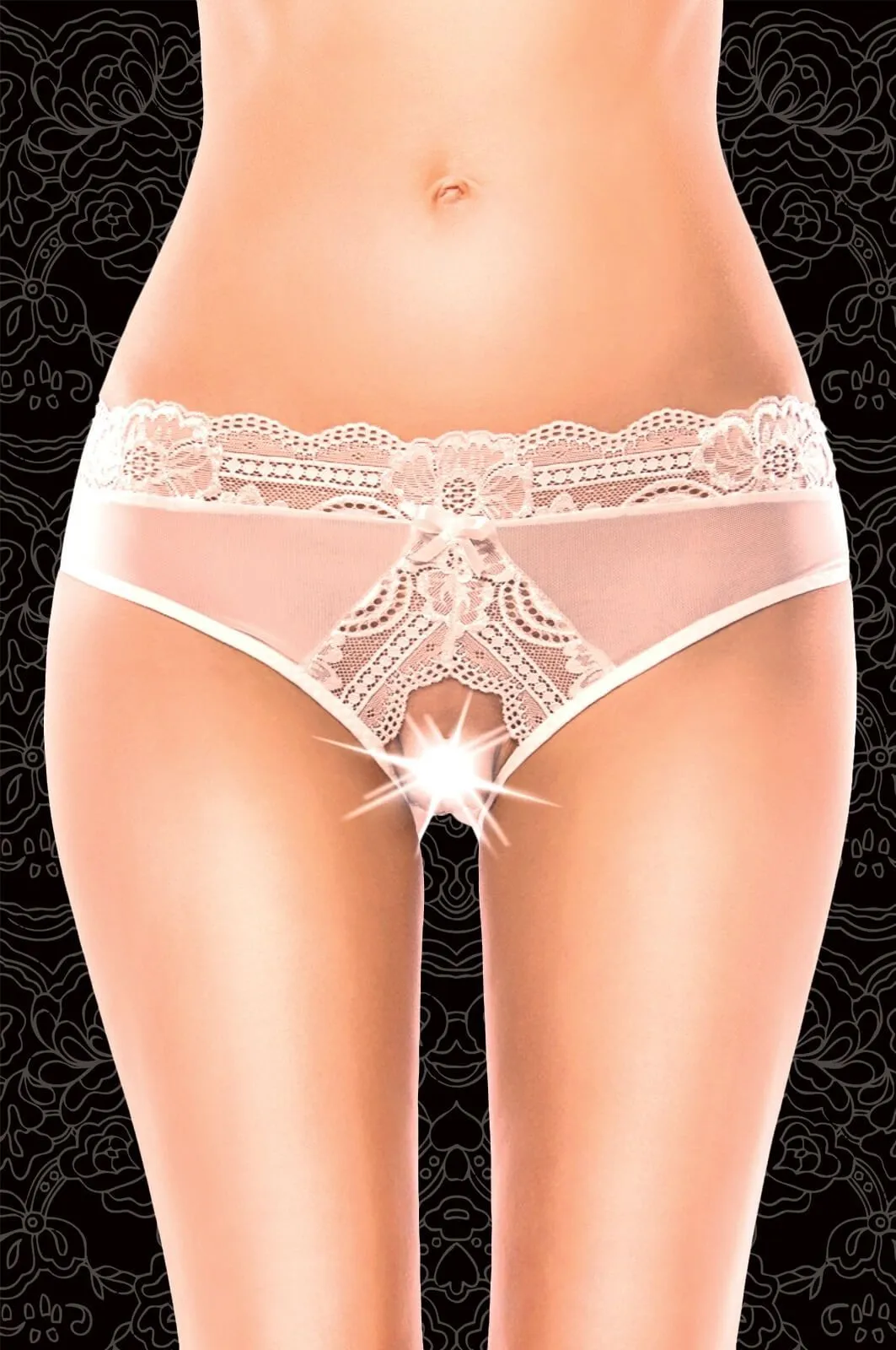 Стринги с доступом Flirton 2712-1 белые