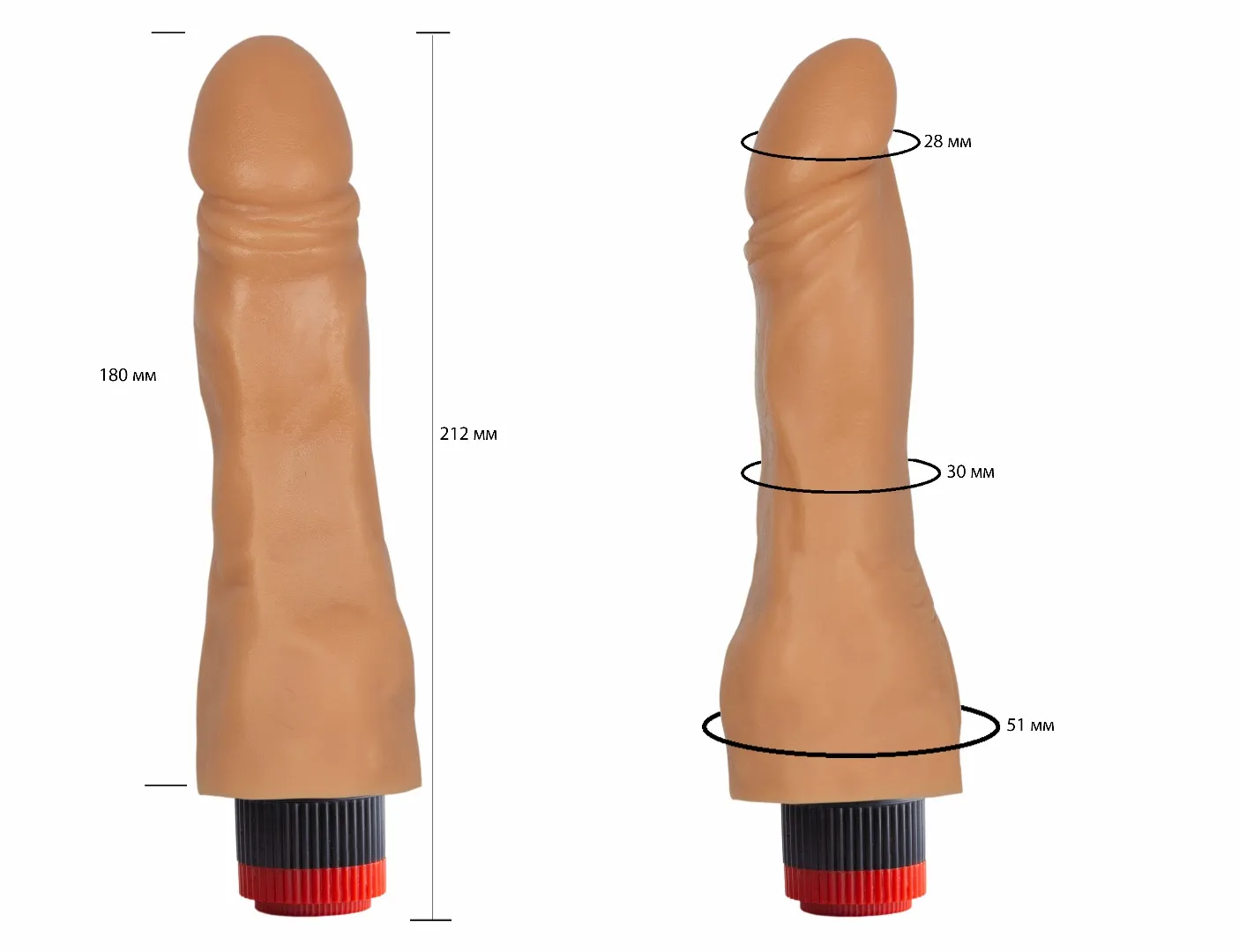 вибратор реалистик 110100ru в Краснодаре