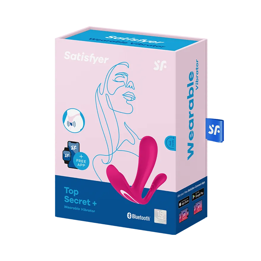 вибратор satisfyer top secret+ connect app pink 003429sa в Краснодаре