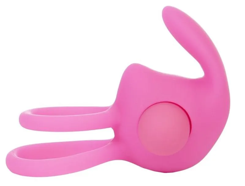 виброкольцо lovetoy power clit duo, розовое в Краснодаре