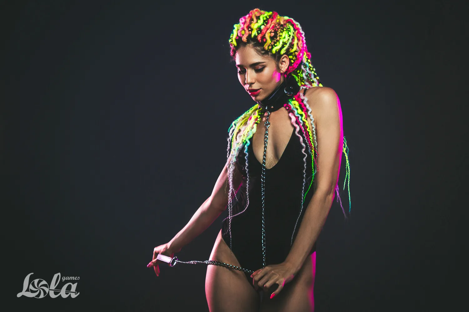 ошейник party hard fetish 1084-01lola в Краснодаре