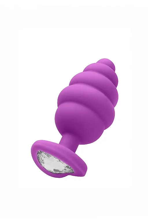 анальная пробка large ribbed diamond heart plug в Краснодаре