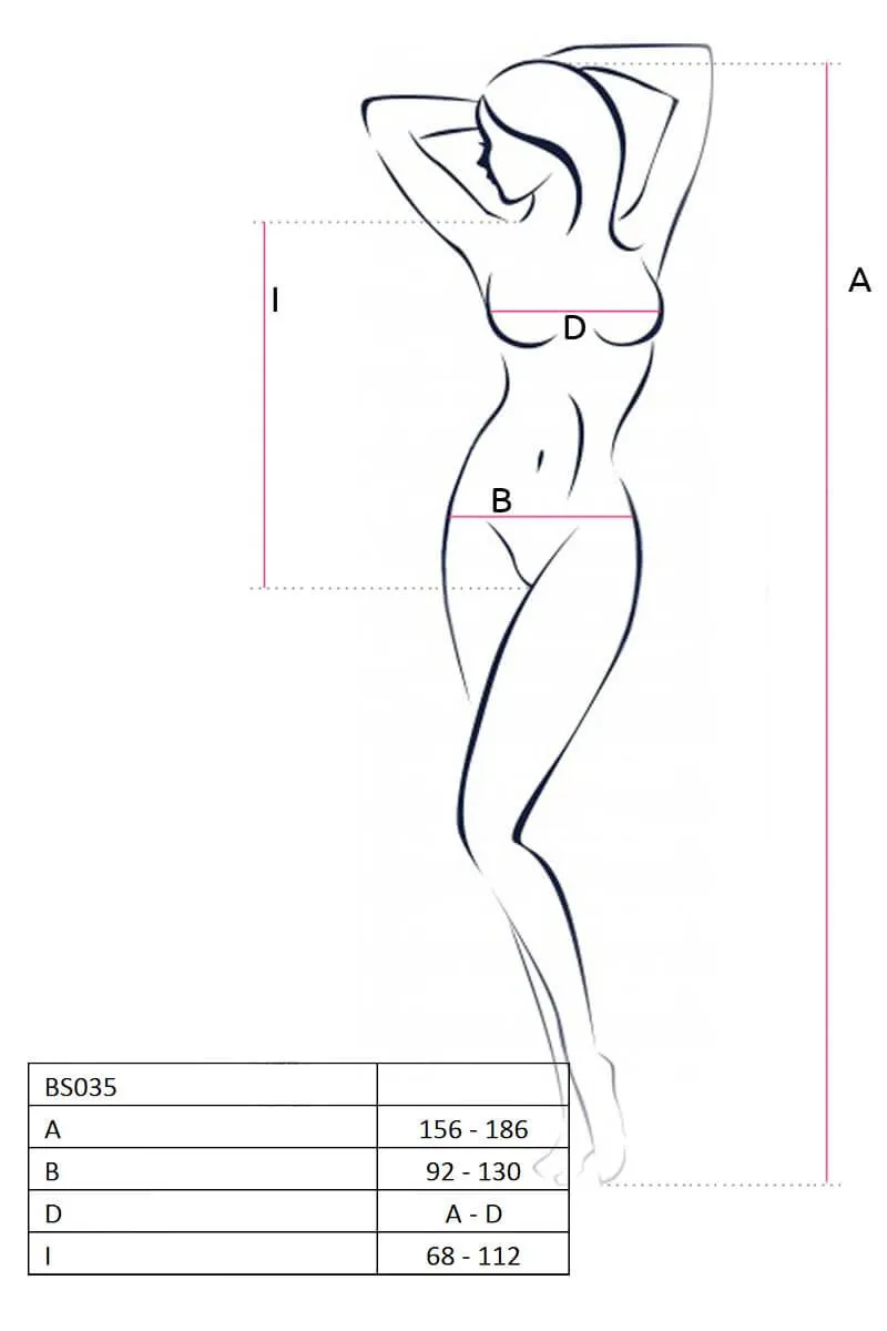 Эротическое боди lapin rose bs035 черное в Краснодаре