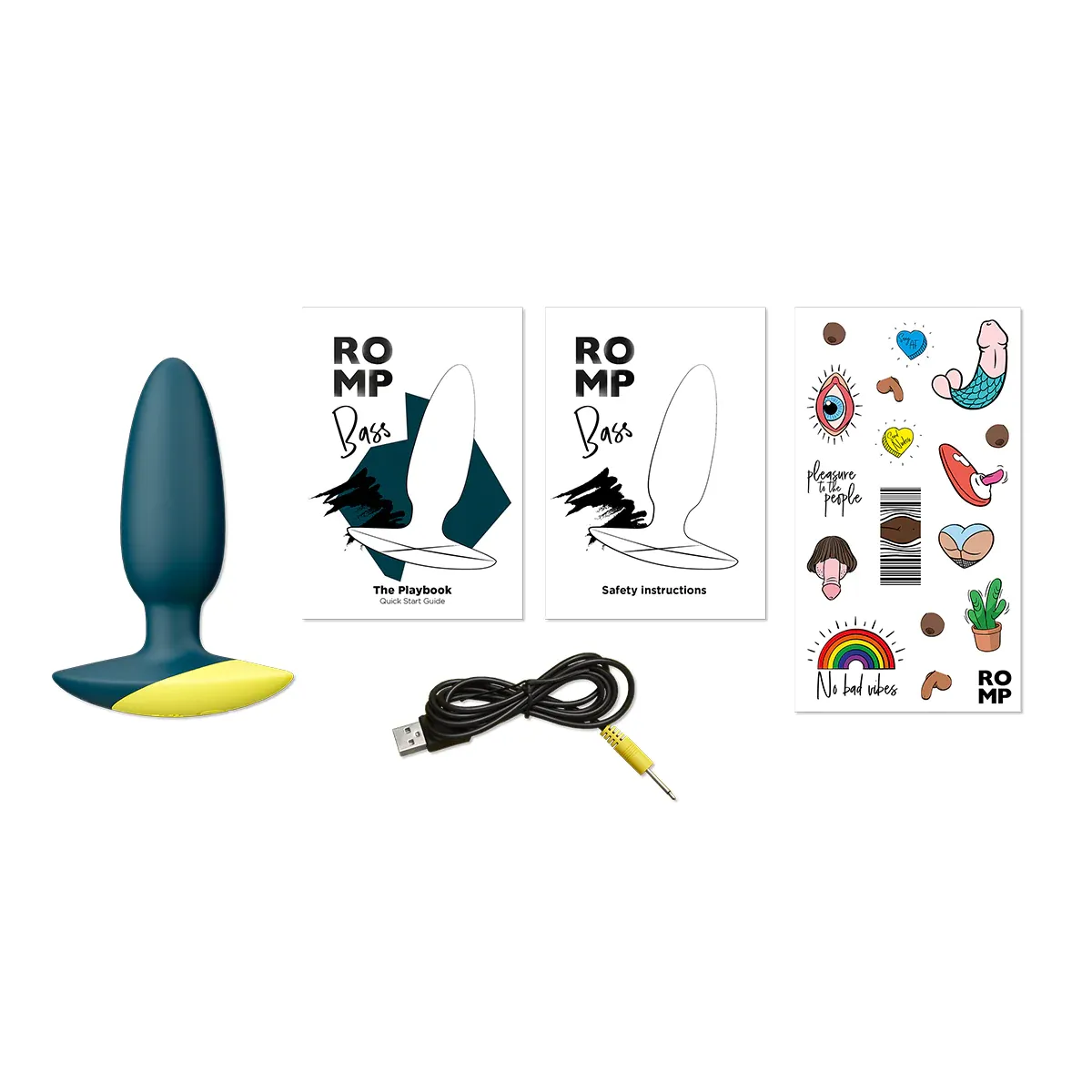 анальная пробка romp bass green в Краснодаре