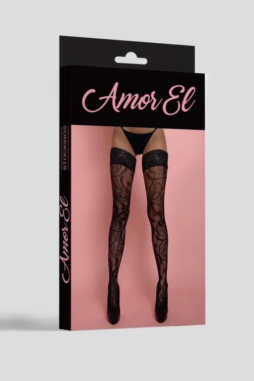 Эротическое ажурные чулки el bohre s/l в Краснодаре