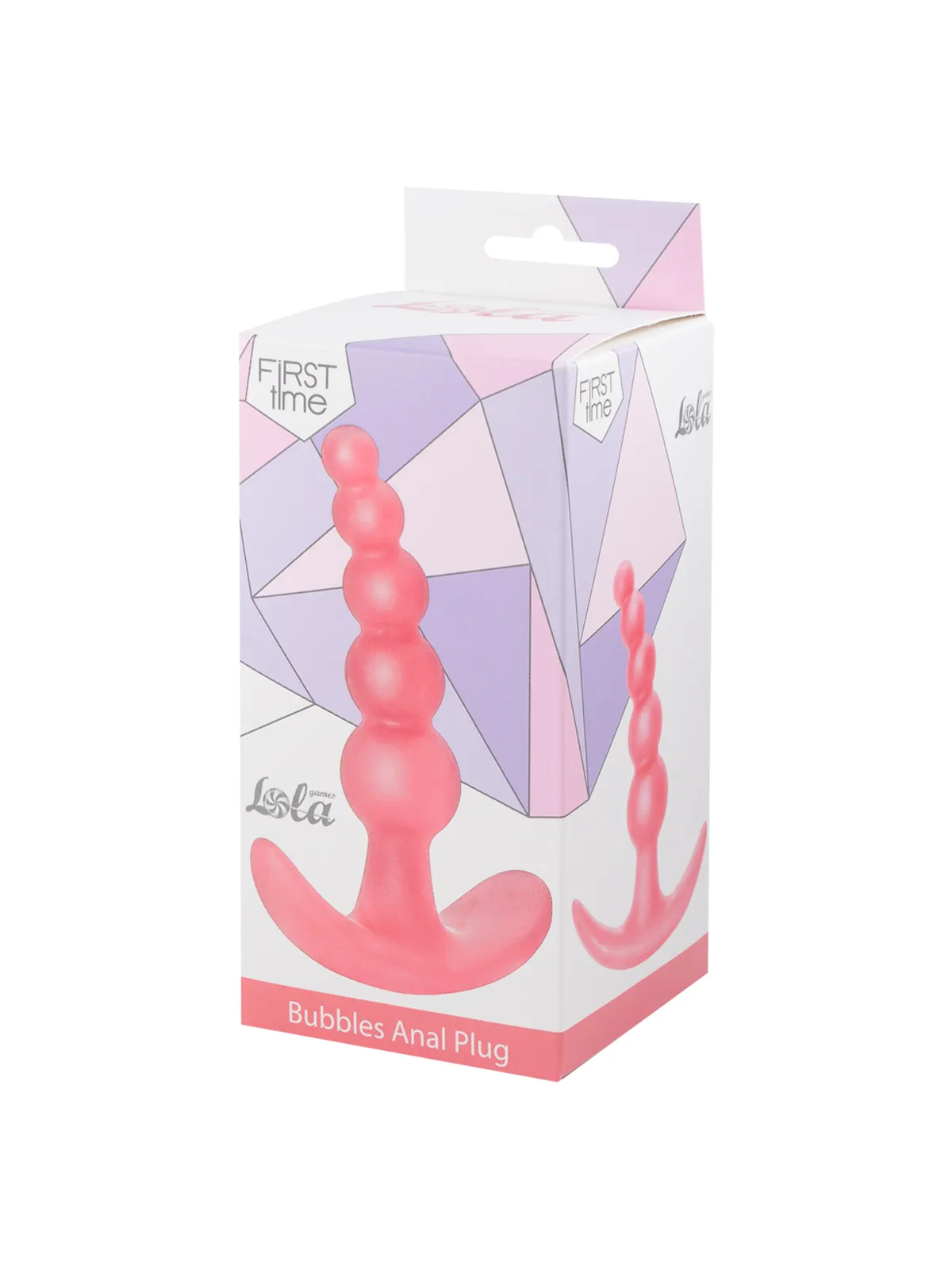 анальная пробка bubbles anal plug pink 5001-01lola в Краснодаре