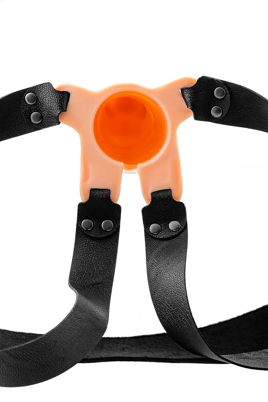 фаллопротез realstick strap-on conall, tpe, телесный, 14 см в Краснодаре