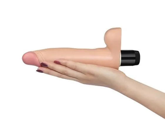 вибратор lovetoy real feel flexi гладкий, телесный в Краснодаре