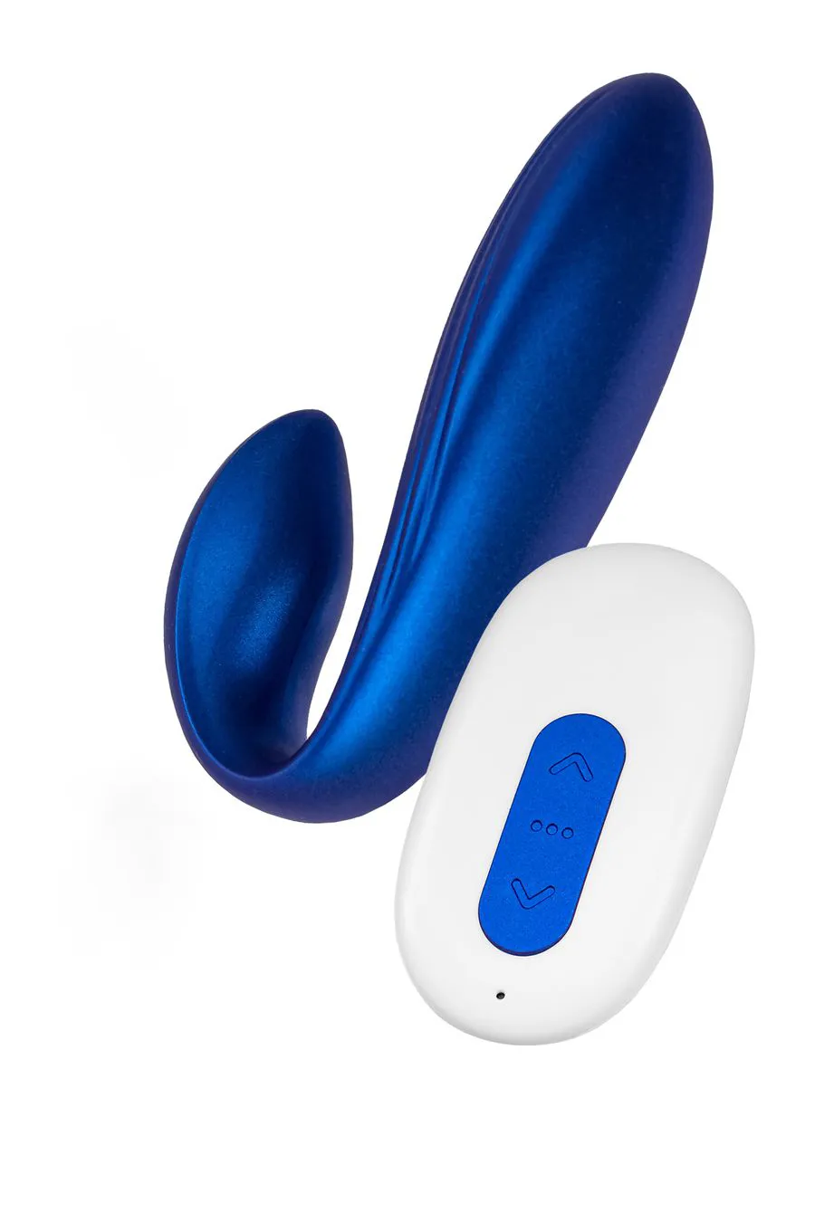 вибратор для пар l'eroina app langou с управлением от приложения и пульта, силикон, синий, 16,5 см в Краснодаре