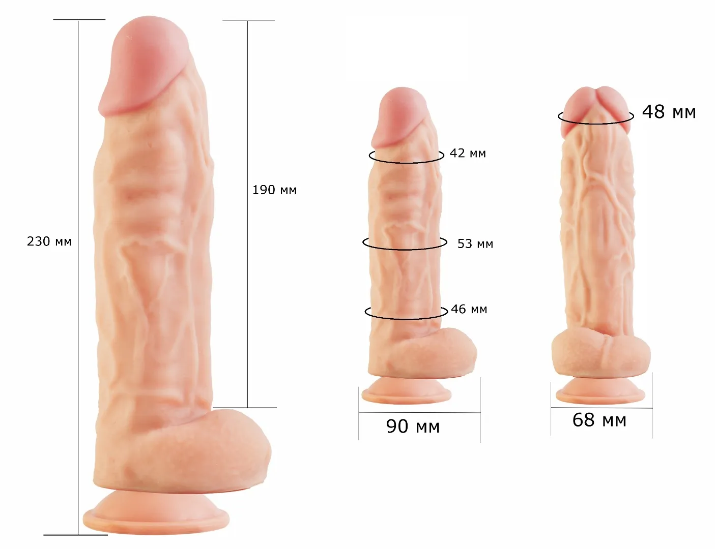 фаллоимитатор на присоске биоклон 815600ru в Краснодаре